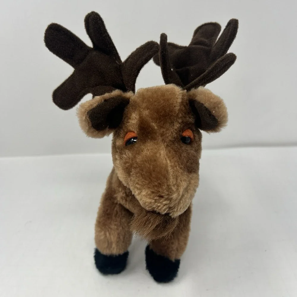 Russ Berrie Mounty Moose Plush 7